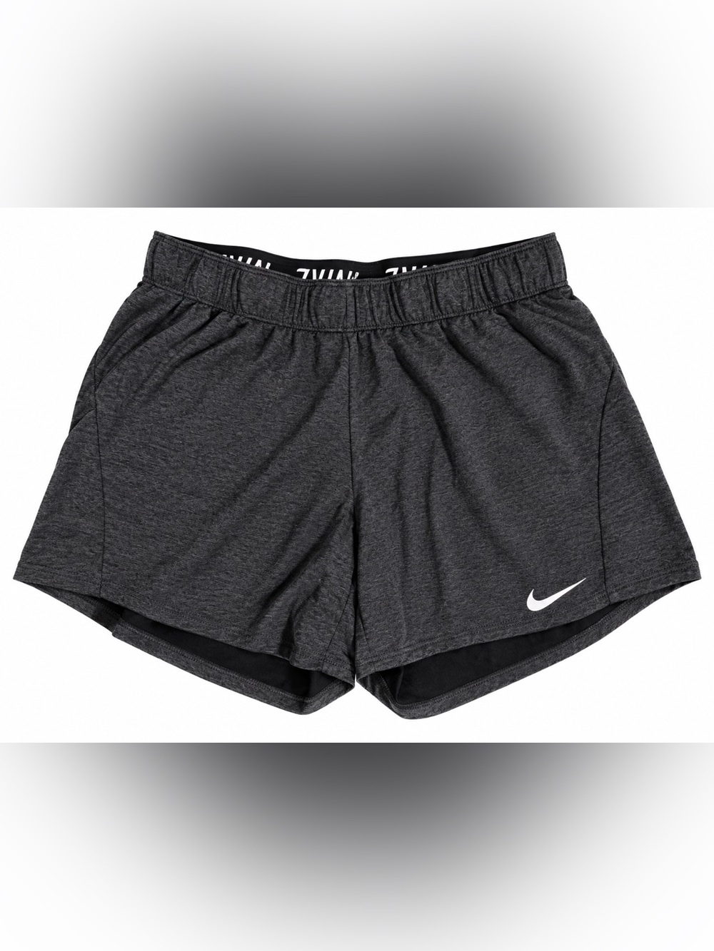 Nike Women's Charcoal Performance Running Shorts